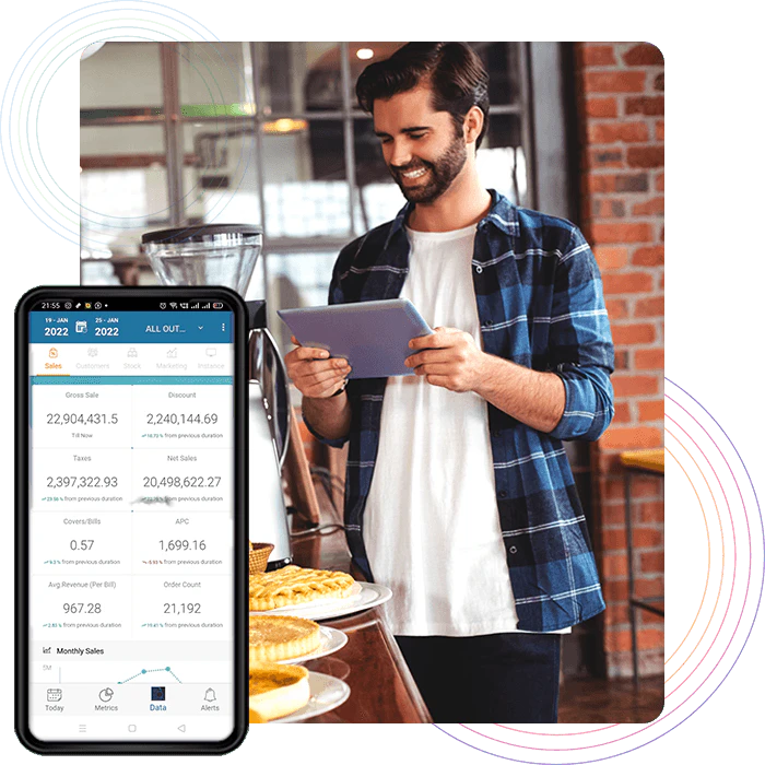 screenshot of Restroworks Cloud Kitchen Management Software